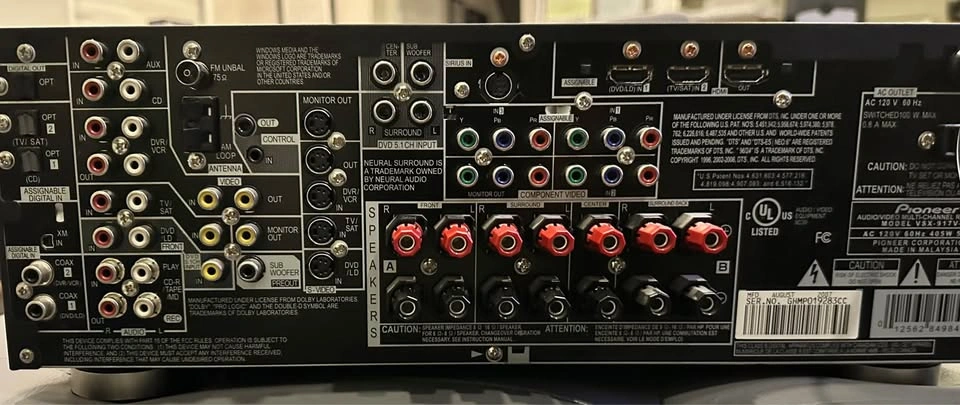 Pioneer VSX-917V 7.1 Channel AV Receiver - photo 2