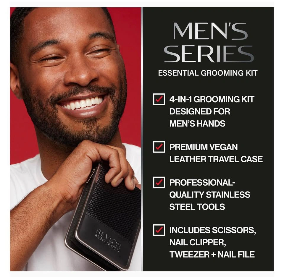 Revlon Men's 5-Piece Essential Grooming Kit - BNIB - photo 4
