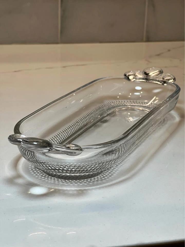 Duncan & Miller Teardrop Glass Dish - 1936 Art Deco - photo 2