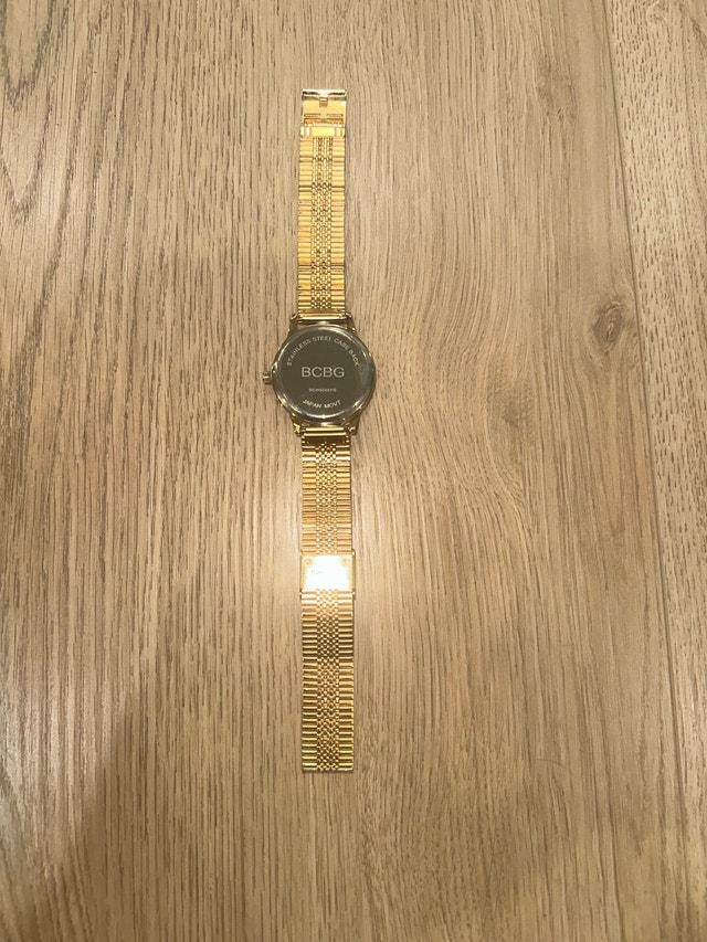 BCBG Women's Round Gold Tone Watch - photo 4
