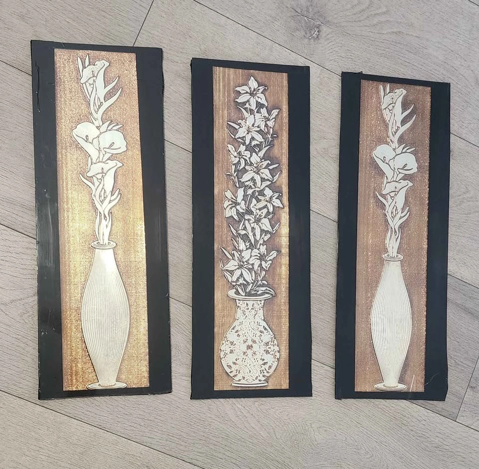 Wall Art Set – 3 Matching Panels - photo 2