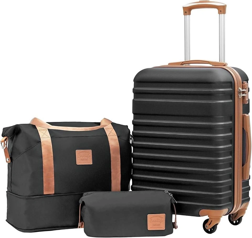 Brand New Coolife 3 Piece Luggage Set