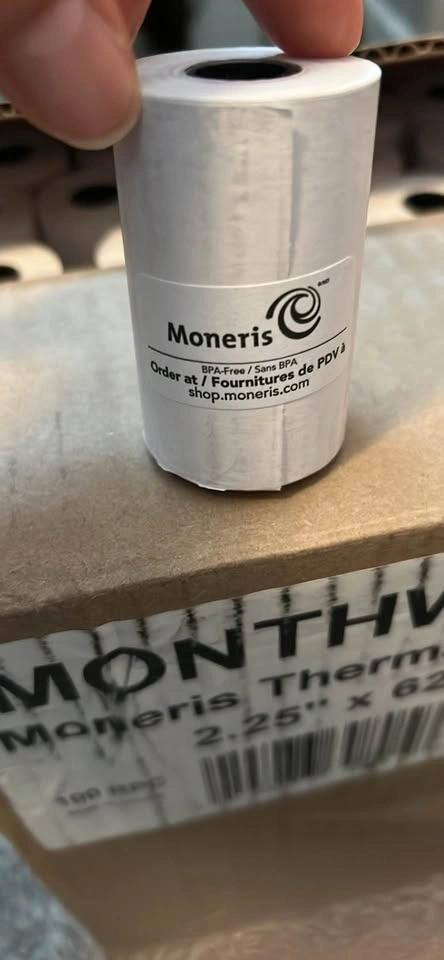 Thermal Rolls 2.25" x 62' (100 Count) - photo 2