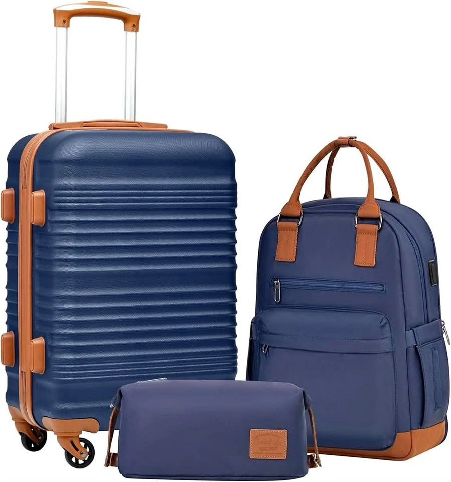 Brand New Coolife 3 Piece Luggage Set