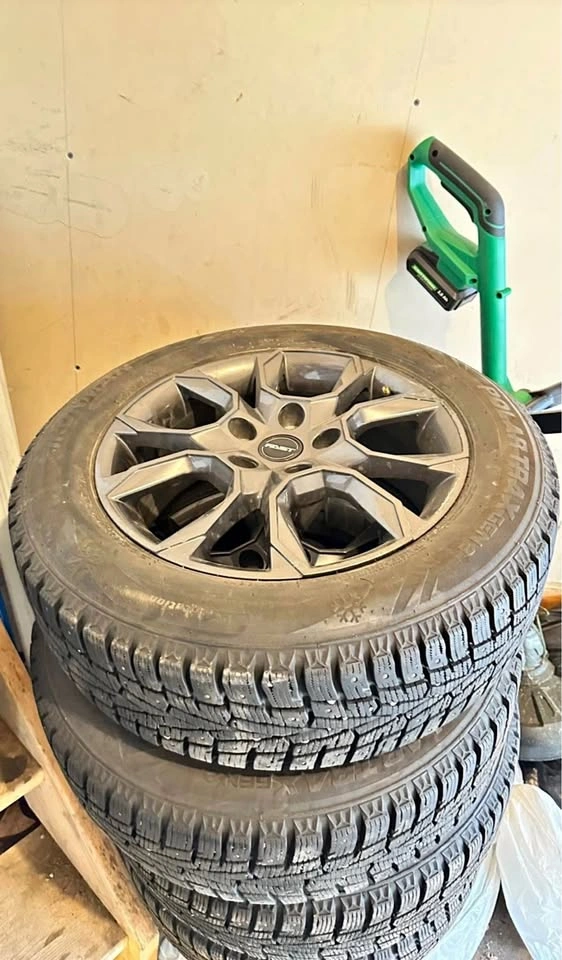 Studded Winter Tires with FAST Rims - Used 2 Winters
