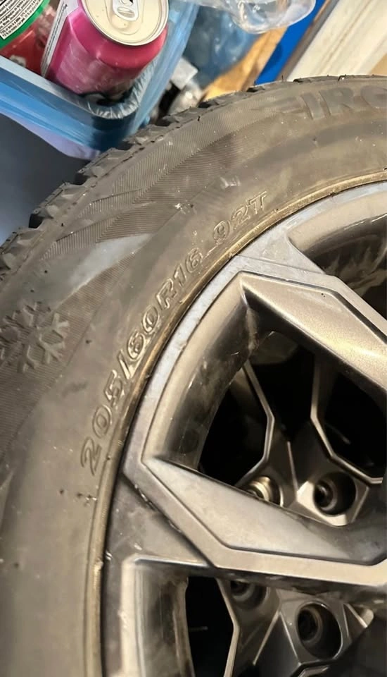 Studded Winter Tires with FAST Rims - Used 2 Winters - photo 4