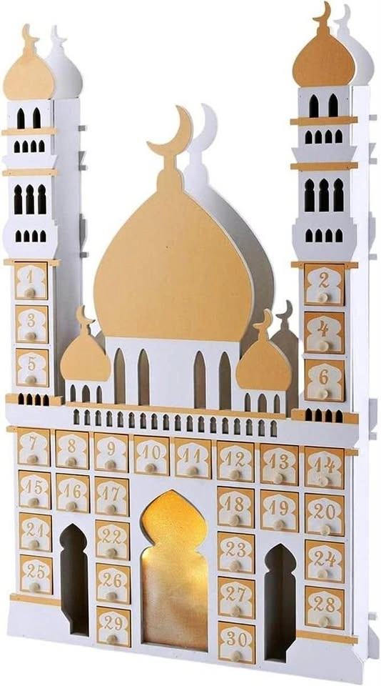 Wooden Ramadan Eid Advent Calendar