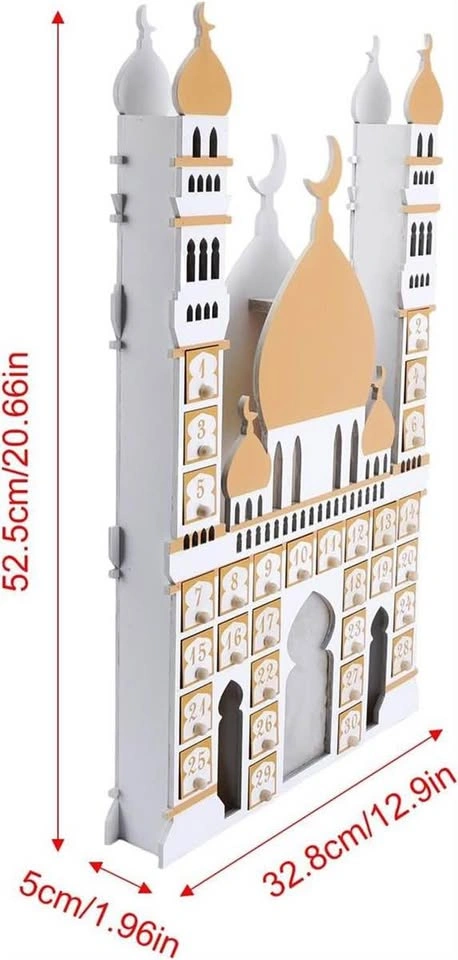 Wooden Ramadan Eid Advent Calendar - photo 2