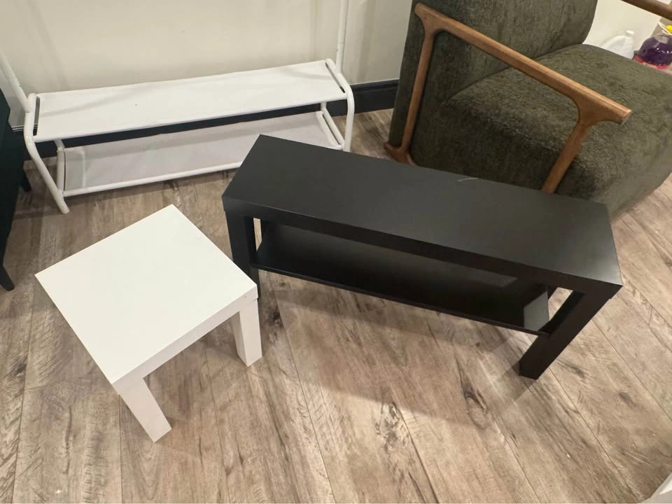 Small Space Furniture: Side Tables, TV Stand, Coat Rack - photo 2