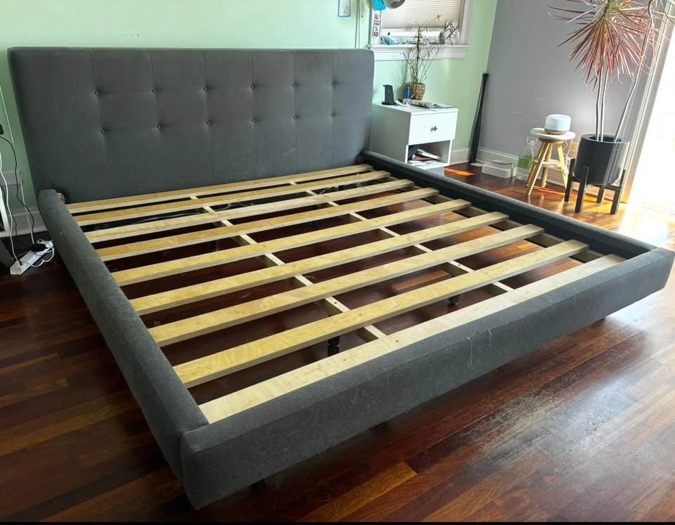 Crate and Barrel Tate Bed Frame - photo 2