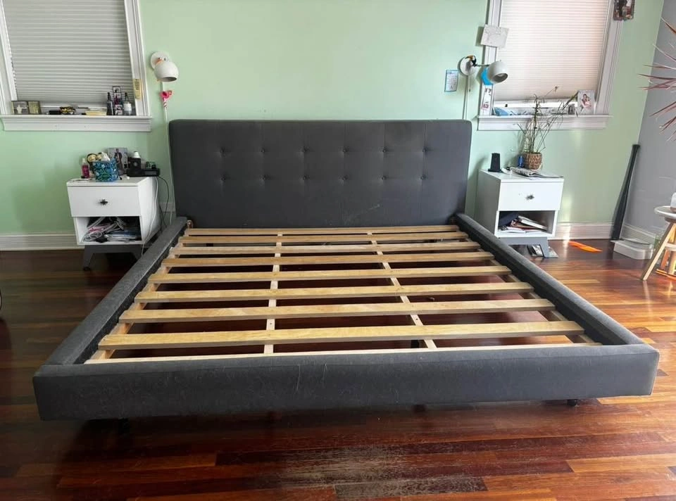 Crate and Barrel Tate Bed Frame - photo 4