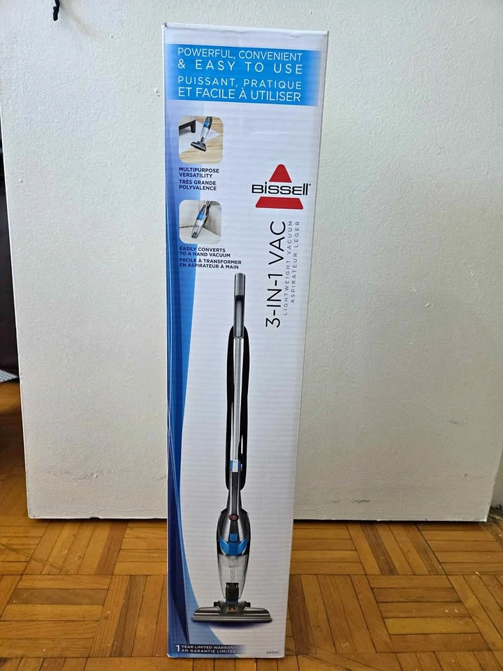 NEW Bissell 3 in 1 Stick Hand Vacuum Cleaner