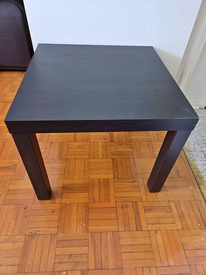 Small Coffee Table, Side Table Black