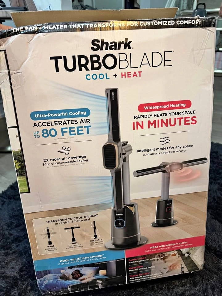 Shark TurboBlade Cool/Heat Fan TH202