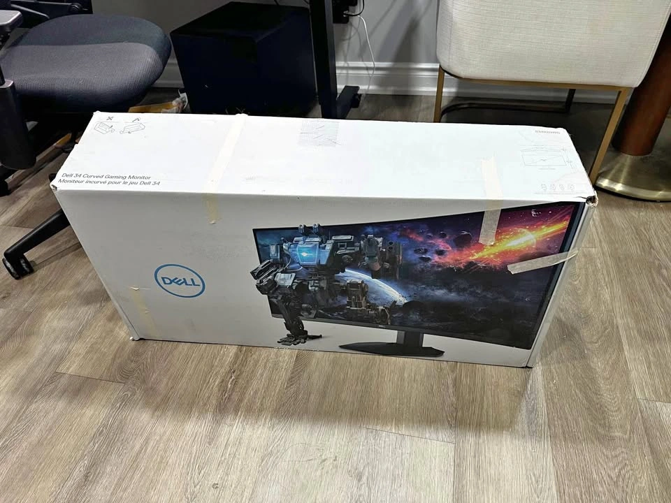 Dell S3422DWG 34-inch 144Hz Curved Gaming Monitor