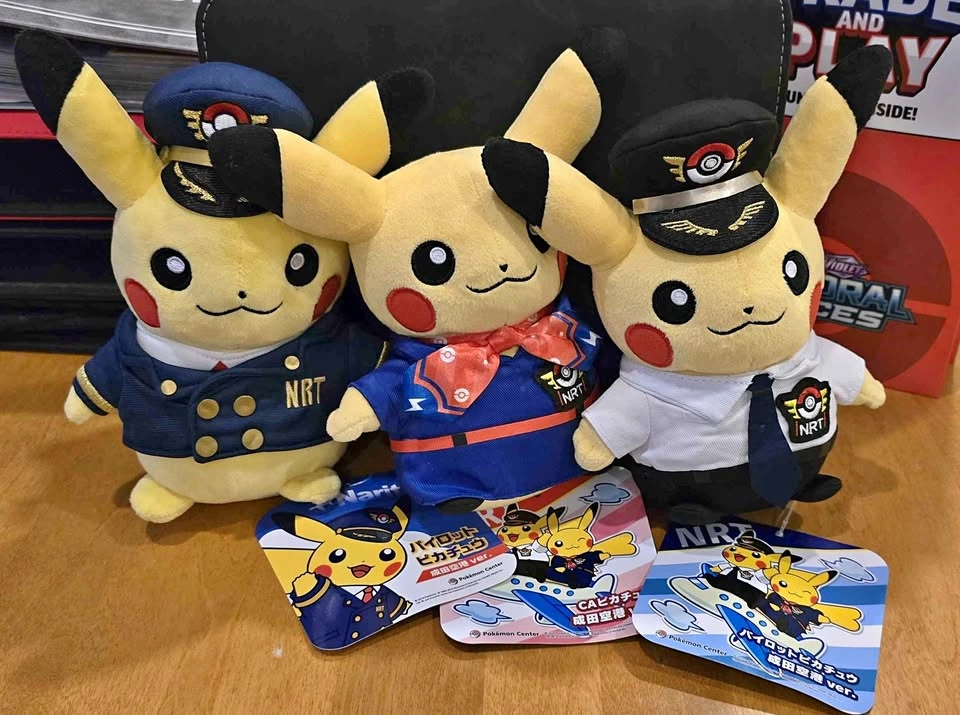 Exclusive Official Narita Pikachu Full Set - BNWT