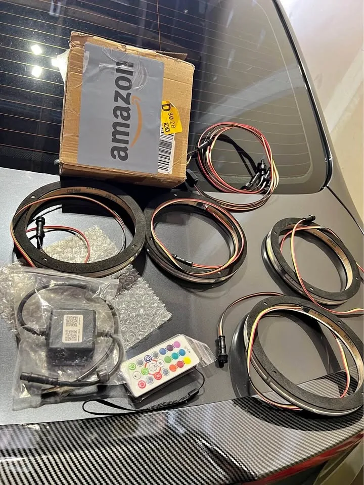 RGB LED Speaker Ring Lights