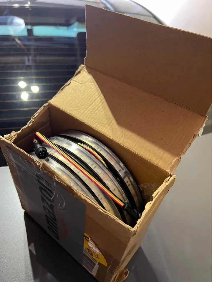 RGB LED Speaker Ring Lights - photo 2