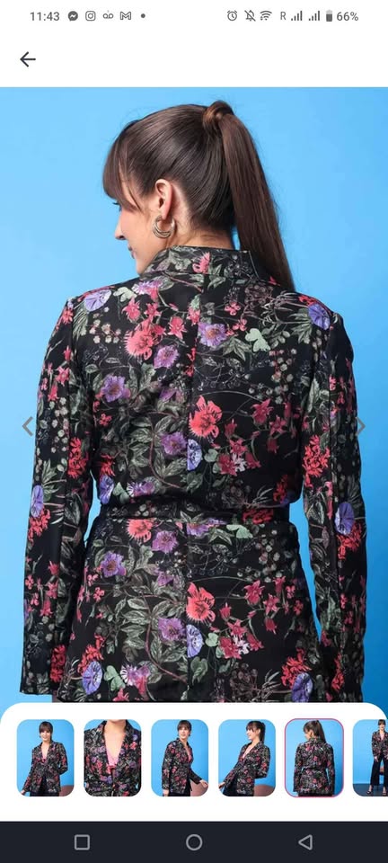 Tie up crepe jacket (new) - photo 4