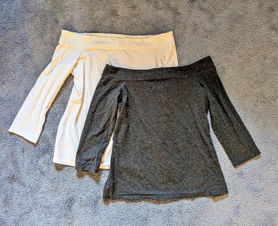 Loft Off shoulder Shirts, S/M, Like New