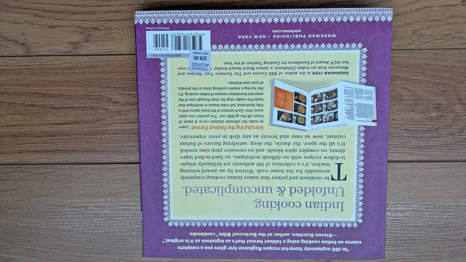 India Unfolded Cookbook