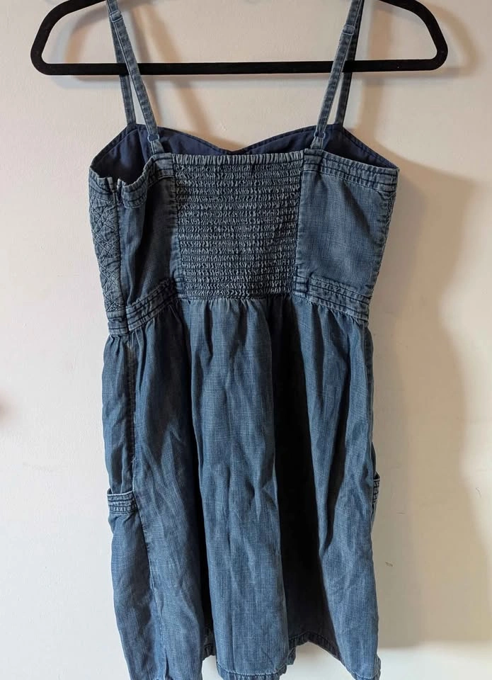 AE Denim Dress, S, Like New - photo 2