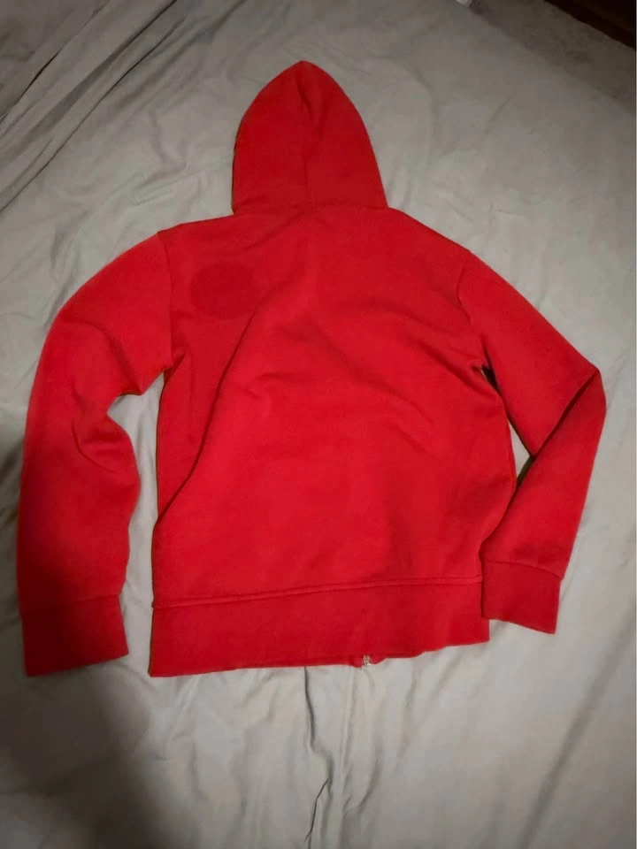 Red Polo Hoodie S - photo 4