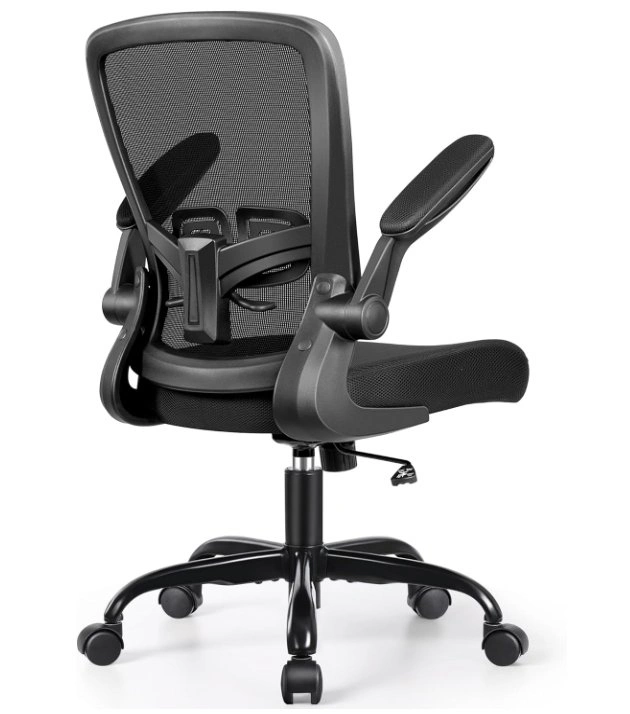 Ergonomic Office Chair with Lumbar Support - Black - photo 2