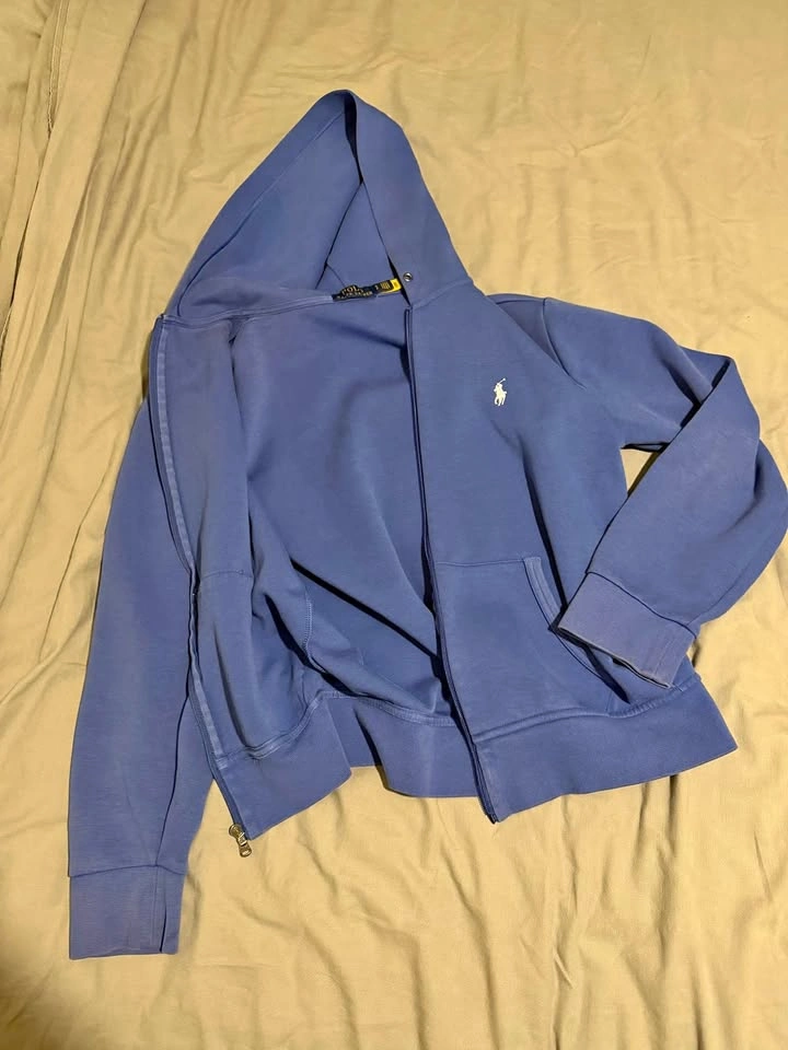 Blue Polo hoodie S
