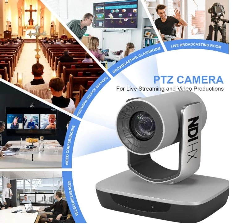 AVKANS NDI Camera 20X Zoom PTZ USB Webcam - photo 4