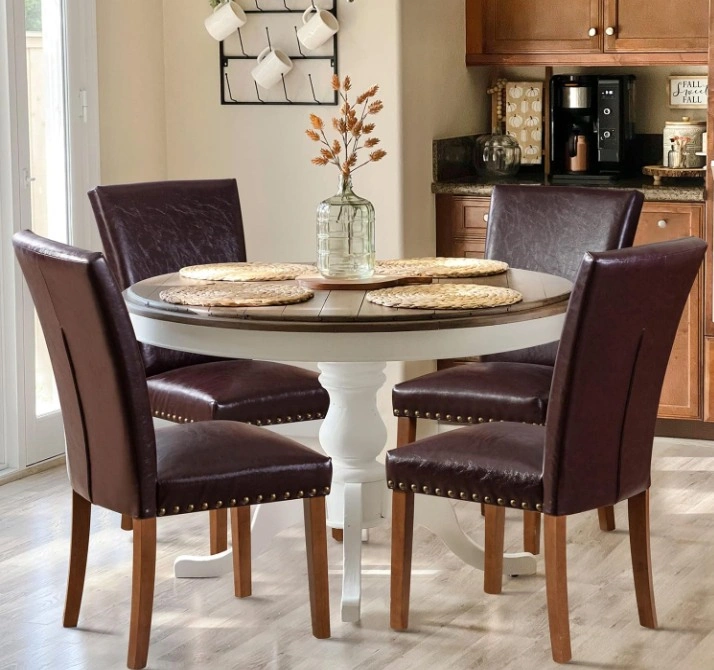Upholstered Parsons Dining Chairs Set of 2 - photo 2
