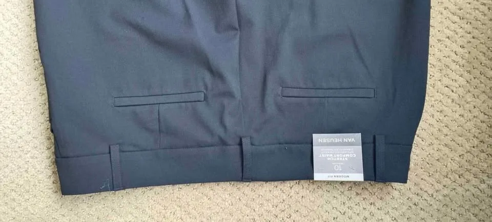 New Van Heusen Women's Dress Pants, Size 10 ( stretchy) image indicator(6)