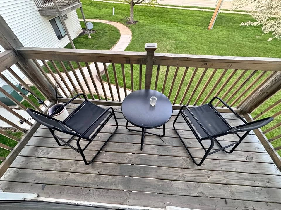 3 piece patio set