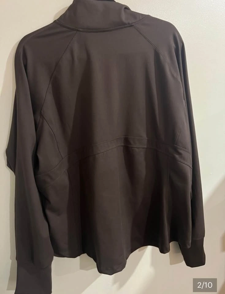 DANSKIN Brown activewear zip up xxl - photo 2