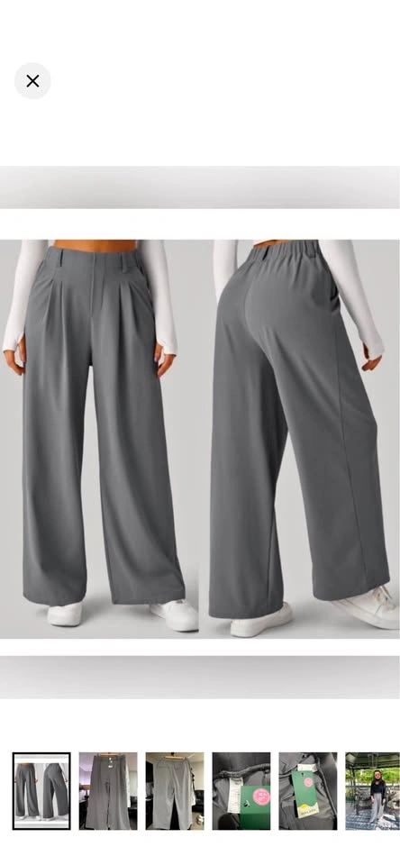 Halara Grey Trousers XL petite C$25