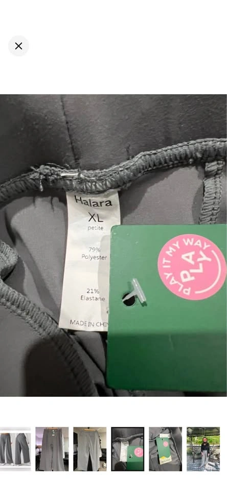 Halara Grey Trousers XL petite C$25 - photo 4