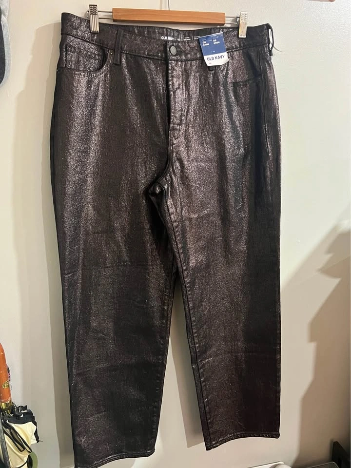 Old Navy High Waisted Loose Jeans - Size 14 NWT - photo 2