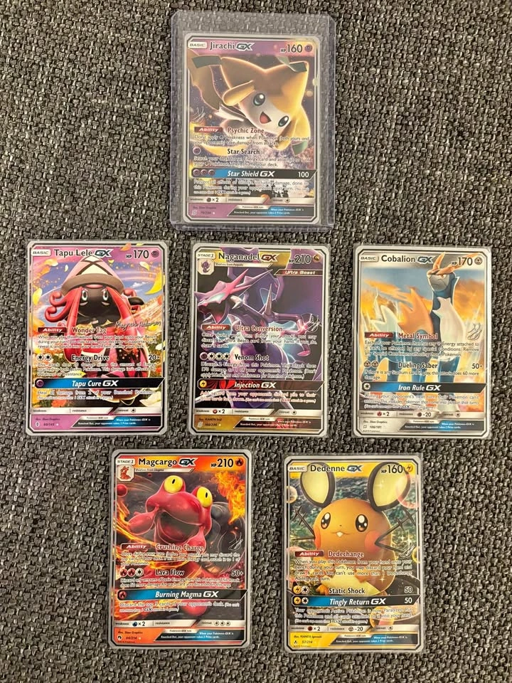 Pokemon GX World Championships 6 Card Lot
