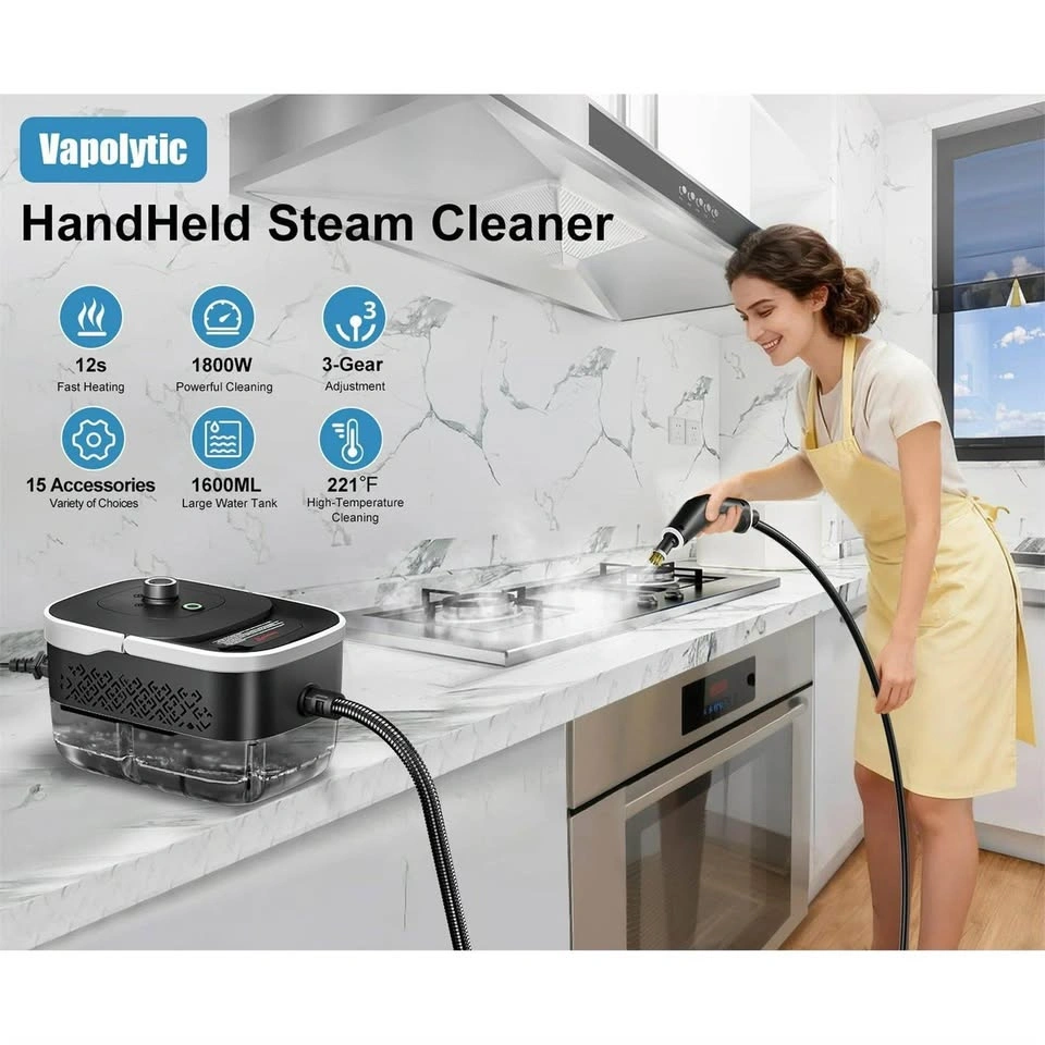 2500W Handheld High-Pressure Steam Cleaner - photo 3
