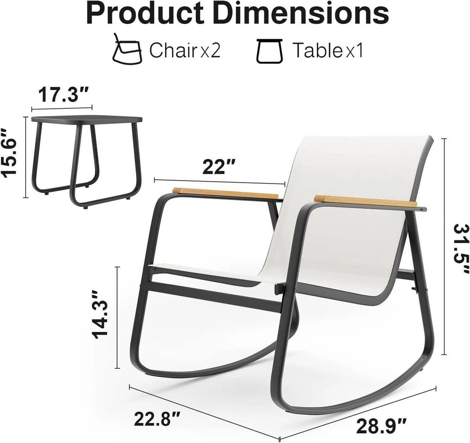 NEW 3-Piece Patio Furniture Set - photo 2