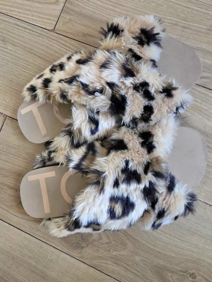 Animal print Tom's sandals