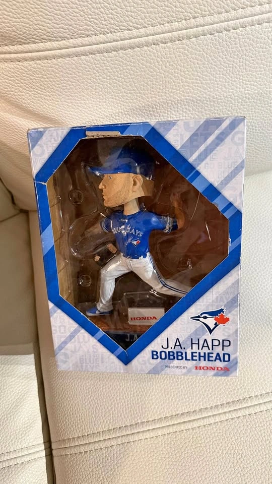 J.A. Happ Blue Jays Bobblehead – DIY Fixer Upper! Downtown Toron