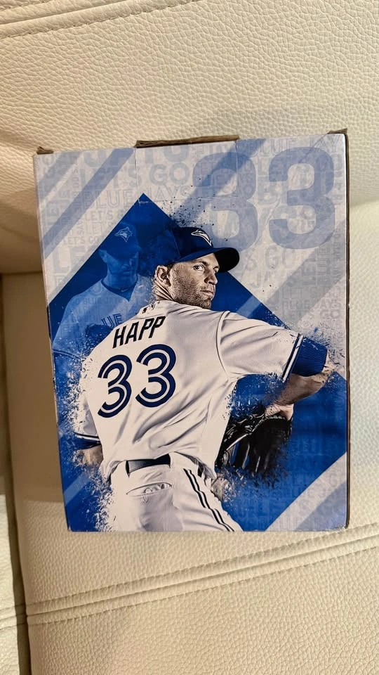 J.A. Happ Blue Jays Bobblehead – DIY Fixer Upper! Downtown Toron - photo 3