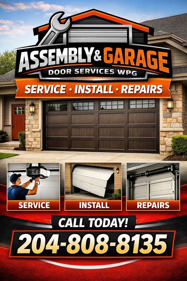Garage Door Opener Install or Repair