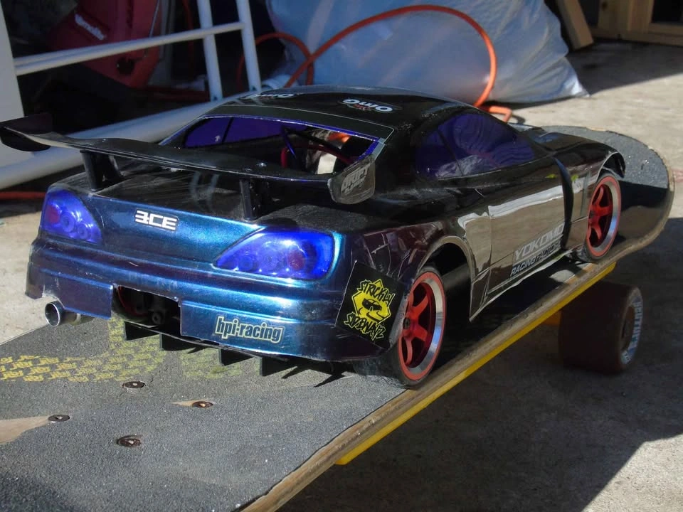Hpi e10 rc 4wd drift car - photo 3