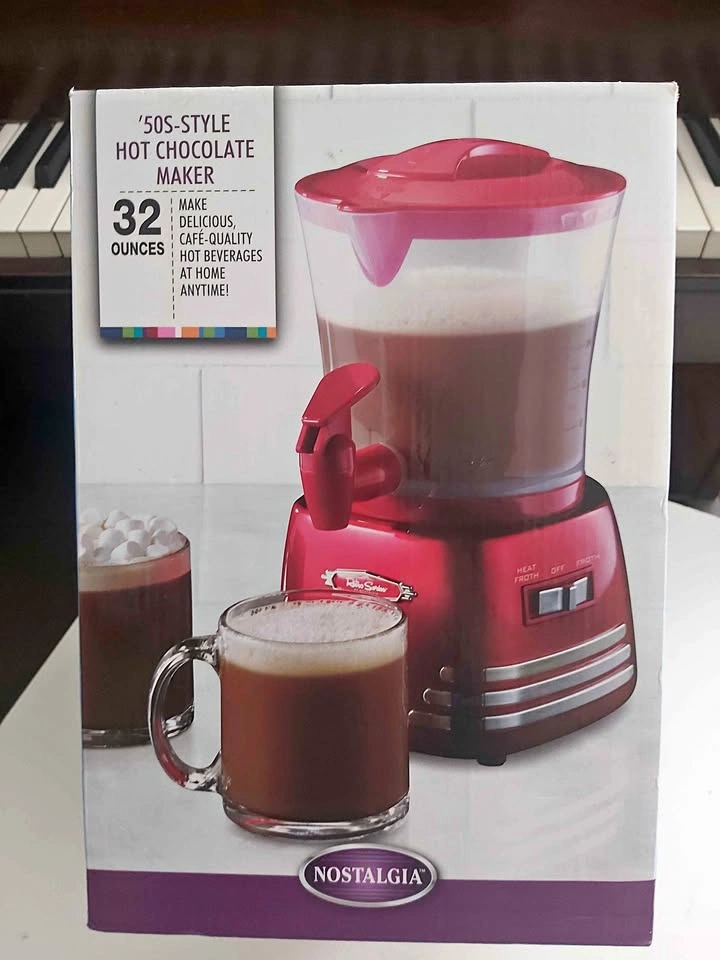 New Nostalgia 32oz. 50's Style Hot Chocolate Maker