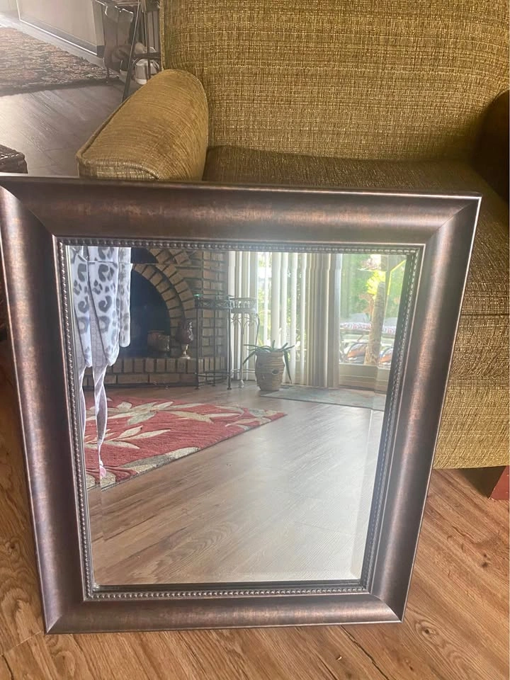 Bronze Color Mirror 22”w x 26”H