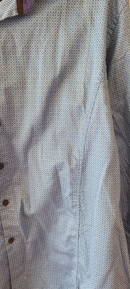 Montero West Blue Cowboy Long Sleeve Shirt Size 4XL - photo 3