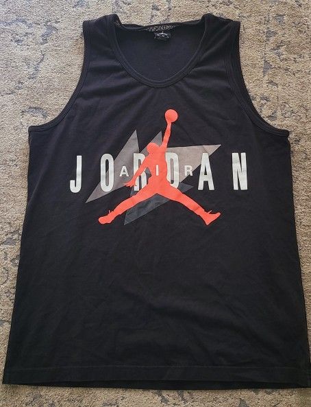Jordan Boys Jumpman Black Tank Top SZ XL