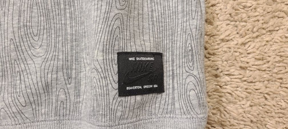 NIKE SB Men's Gray Cotton Sweatshirt - Size XL - photo 3